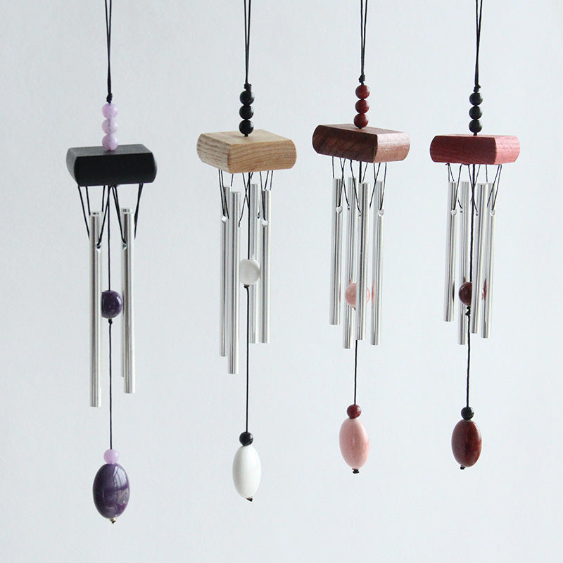 Wholesale Solid Aluminum Rod Metal Mini Wind Chime Decorative Pendant